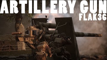 NEW BEAST FLAK 36 ANTI-TANK GUN - Post Scriptum Gameplay