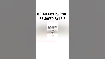 The Metaverse Will Be Saved by IP 👍👍👍👍🦾