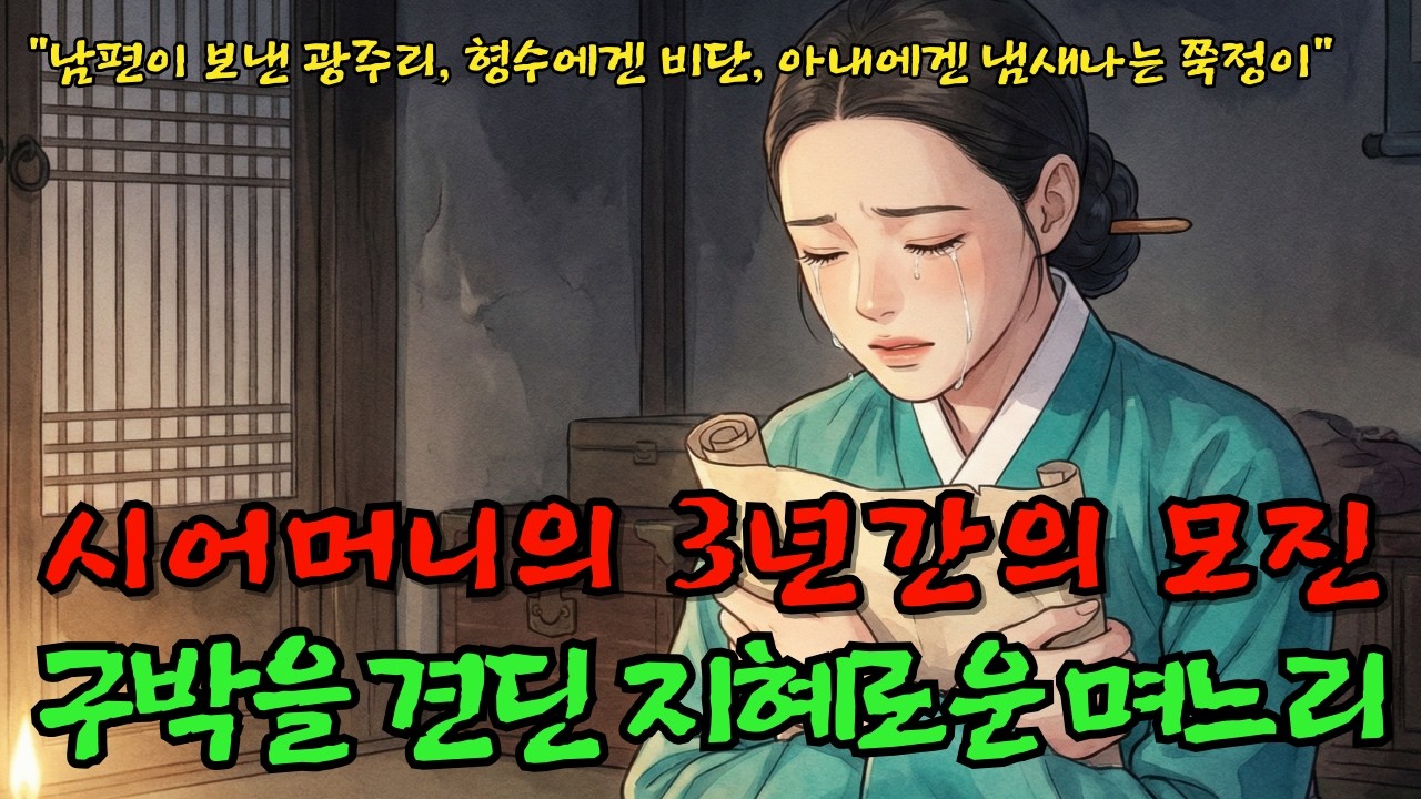 [야담대박_11화] 쭉정이 광주리의 비밀, 죽은 남편이 아내에게만 남긴 유언 |#야담|#설화|#전설|#옛날이야기|