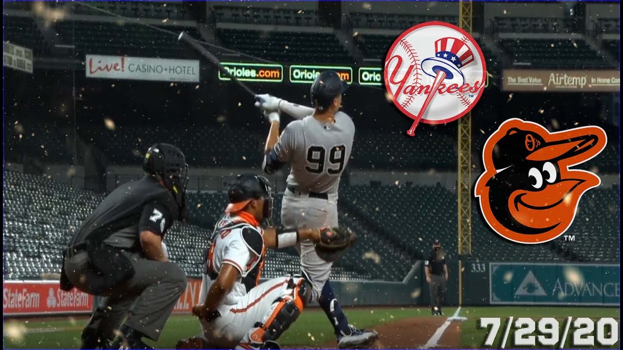 New York Yankees Highlights vs Baltimore Orioles 7/29/20 YouTube