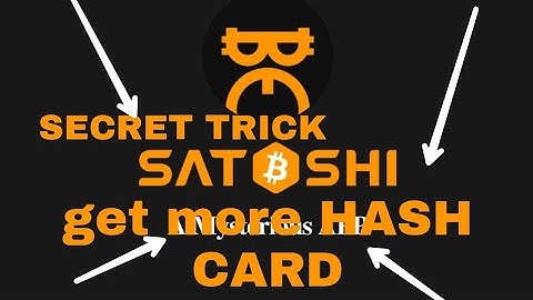 Satoshi secret hash card #satoshi #bitcoin #btcshorts