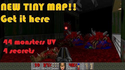 New short short Doom 2 map be me - Clippy - made in 2 hours~ Ger er here