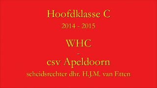 Samenvatting WHC - csv Apeldoorn