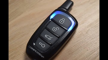 COMPUSTAR Keyfob Remote battery replacement - EASY DIY