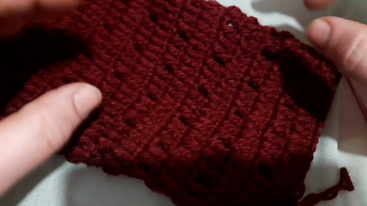 جاكت كروشية/طريقة تركيب  الكم لاي مقاس crochet jacke/ an easy way to install the sleeve for any size