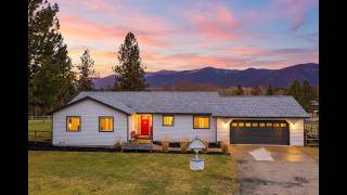 🏔️ Stevensville MT Home for Sale | Mountain Views, Outdoor Kitchen & Entertaining Space