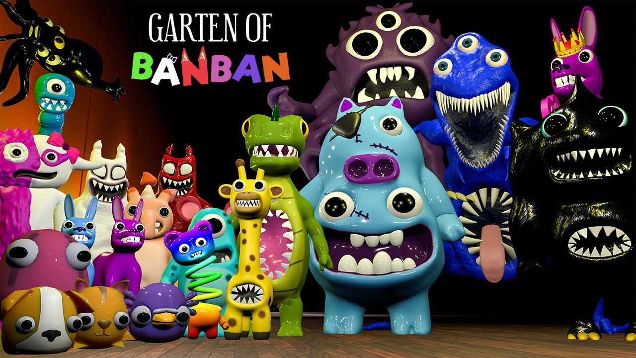 4 #GARDEN #OF #BANBAN #gardenofbanban #IV #MONSTER #monsters #terror