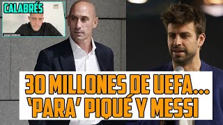 SIGUE EL 'CHANCHULLO' DE PIQUÉ Y RUBIALES CON MESSI DE POR MEDIO: LES PROMETIO 30 MILLONES, ¿PA QUÉ?