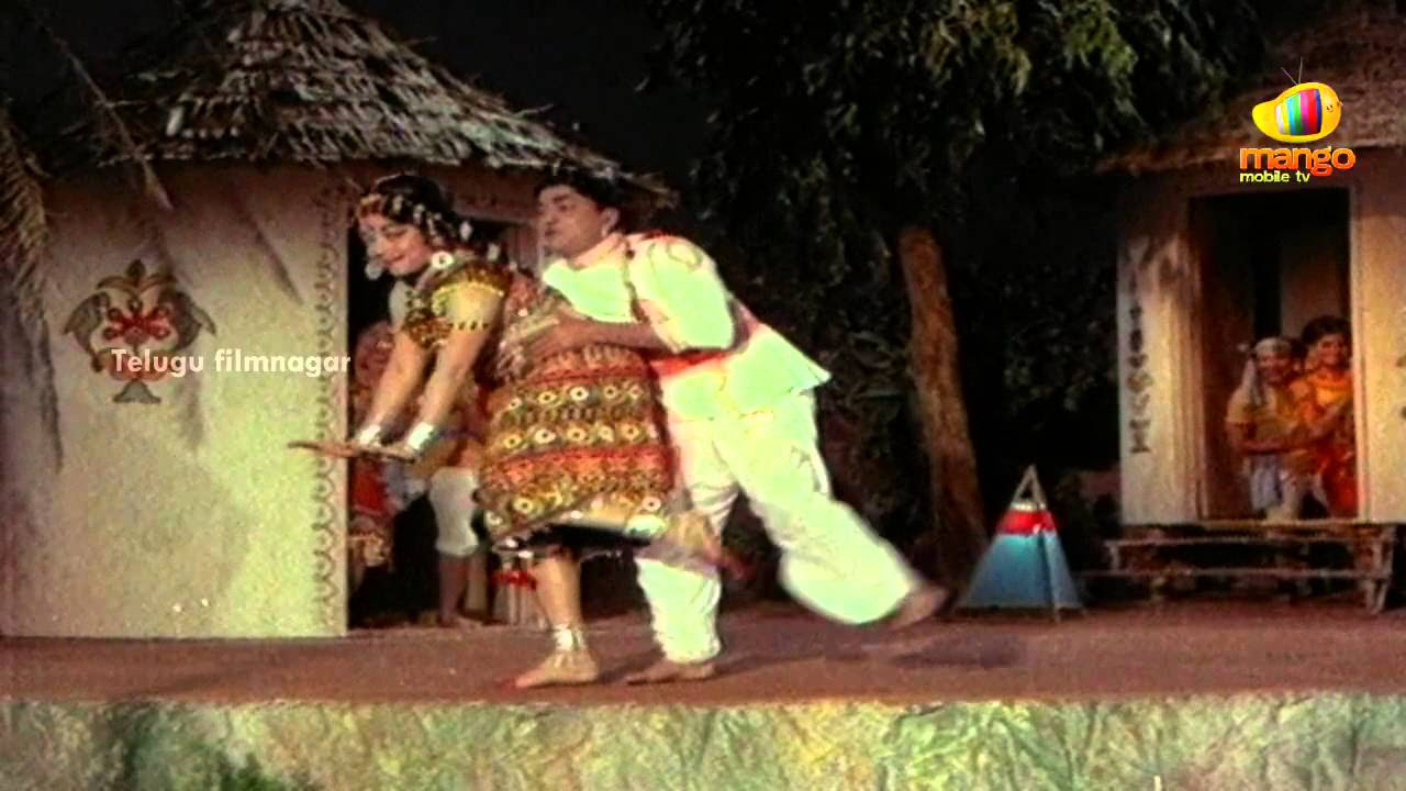 Bharya Biddalu Movie Songs  Aakulu Pokalu Song  ANR  Jayalalitha  Sridevi  KV Mahadevan