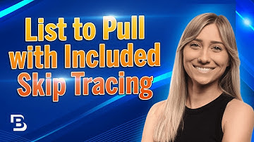 Top Real Estate List to Pull with Included Skip Traces