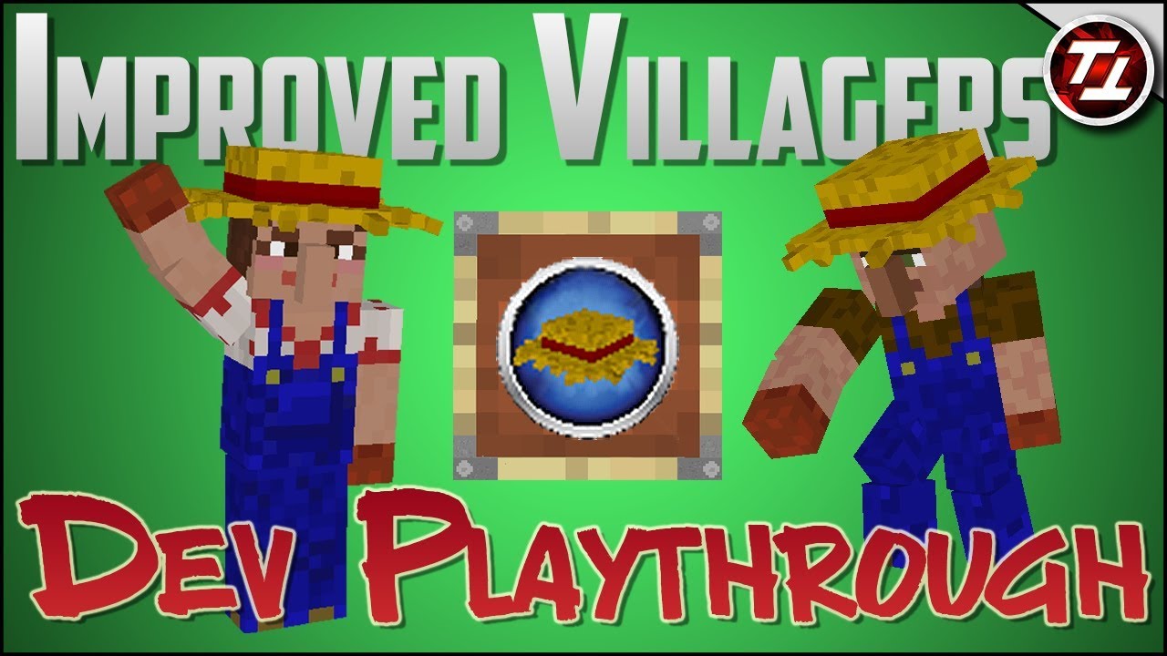 Minecraft Better Villagers Mod Tango Tek Download - Terkait Teks tango tek villager mod download
