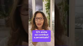 50% Anche Sui Contributi A Percentuale Ok