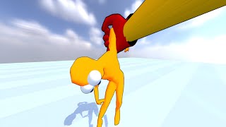 Grab Throw : Hit Annoying Guys (by Kayac) IOS Gameplay Video (HD) screenshot 1