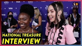 National Treasure: Edge of History Cast Tease Disney+ Show & Returning Characters | D23 Expo