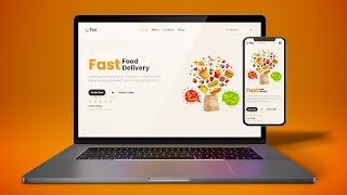 Build a Responsive Fast Food Delivery Hero/Landing Page with HTML, CSS & JS: A Tutorial