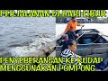 Jalan-jalan di hari libur ke kudap penyeberangan menggunakan pompong #mantap #indah #keren 🥰🥰