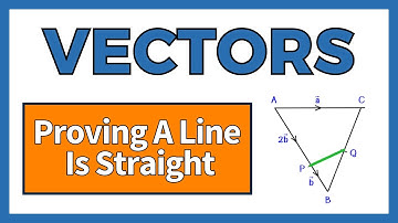 Vectors (Proving A Line Is Straight) | GCSE Maths | The Online Maths Tutor