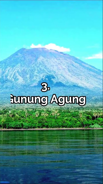 5 Gunung Berapi Paling Berbahaya Di Indonesia #shorts #indonesia #gunung