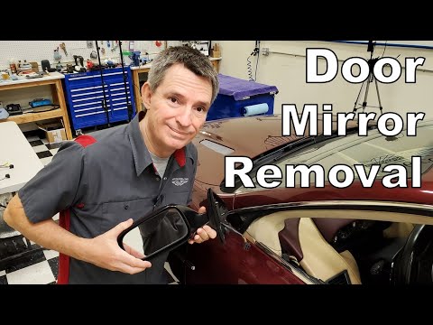Removing the Door Mirrors from an Aston Martin DB9