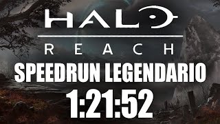 Halo: Reach Speedrun en Legendario  1:21:52