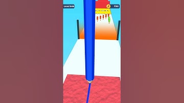 Pencil Run gameplay| Level -646 | #shorts #pencilrungame ‎⁨@CrossbowPsk2.0⁩ 