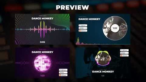 Music Visualizations Pack   Audio Spectrum Pack by  Mariko || After Effects Template || VideoHive
