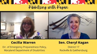 "Kibbitzing with Kagan" with Cecilia Warren, MD Dept of Disabilities