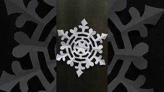 Easy Beautiful Paper Snowflake Making Tutorial