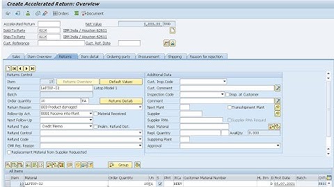 S4 HANA Advanced Returns Management(ARM) in SAP- PART1