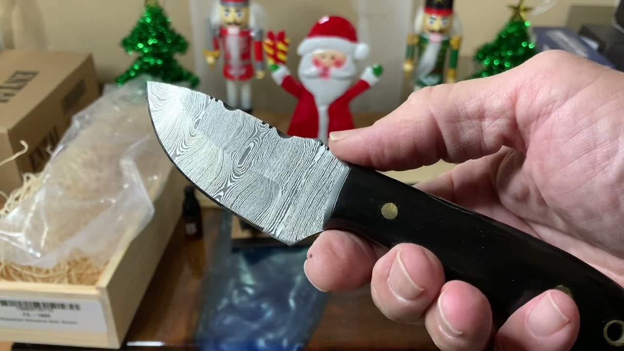 Forseti Boone Damascus Steel Skinner Knife Review 