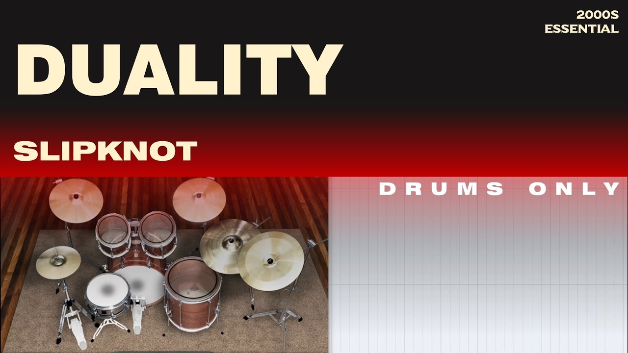 Slipknot Duality DRUMS ONLY YouTube