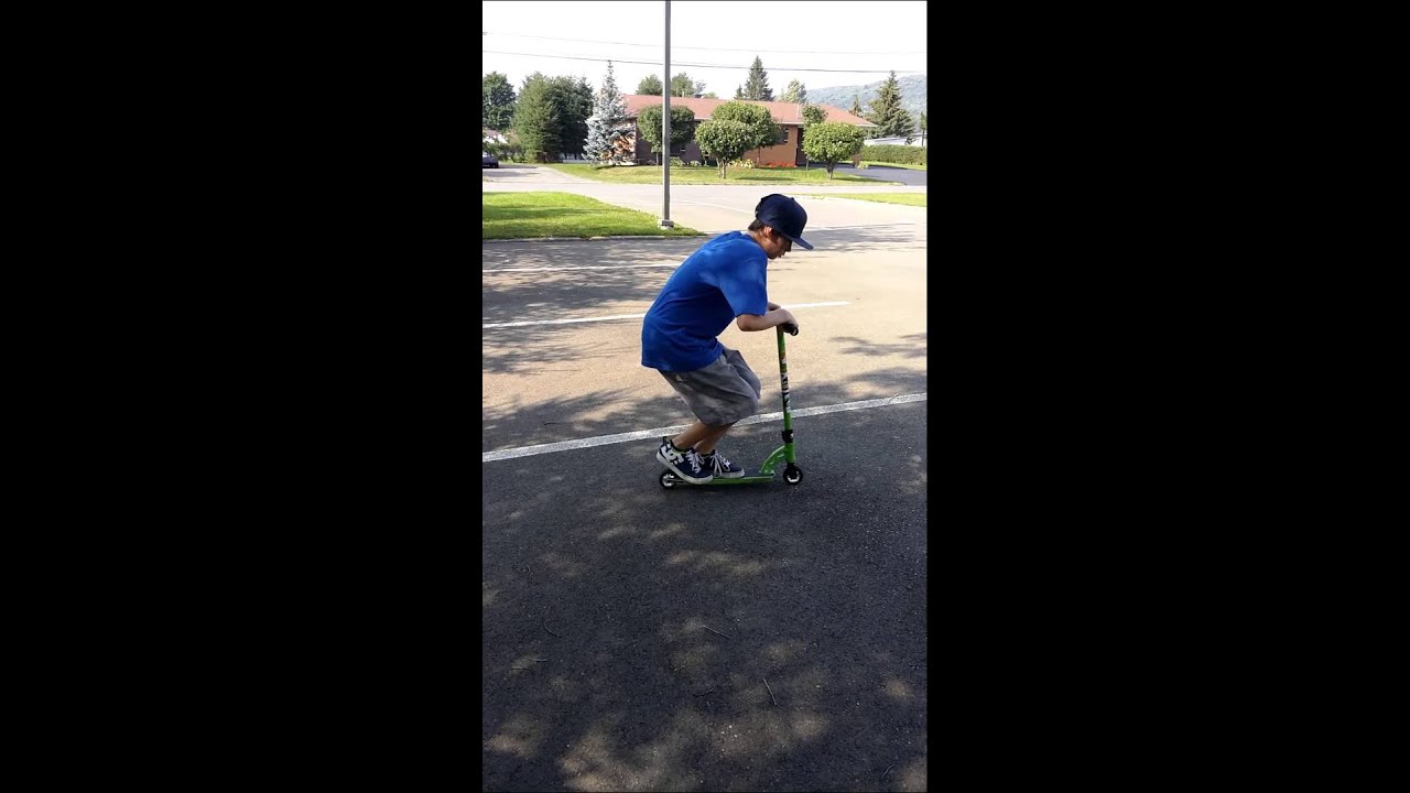 Easy scooter tricks - YouTube