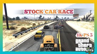 In this video,I’ll show you grand theft autov Stock Car Race #grandtheftauto5