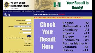 How To Check WAEC Result On Mobile Phone and Desktop Browser #WAEC #EXAM screenshot 3