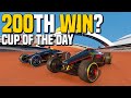 Finally getting the 200th Cup of the Day WIN?!