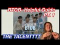 A Helpful Guide To BTOB- REACTION | THE TALENT ALL THESE MEN POSSESS 😩😩
