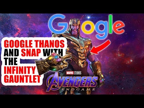 😱✨😱 What Happens if You Google Thanos and Snap with The Infinity Gauntlet ?