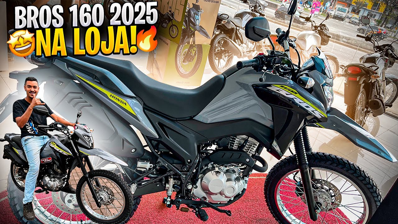 NOVA NXR BROS 160 2025 NA HONDA EM DETALHES