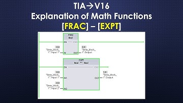Lec-24 | SIEMENS | TIA Portal | Math Functions | FRAC | EXPT | Bangla Tutorial