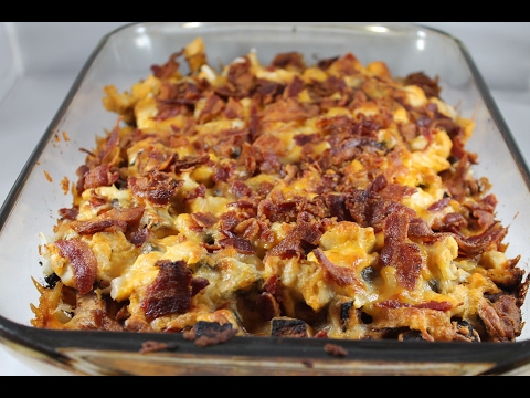 Loaded Potato with Buffalo Chicken Bake