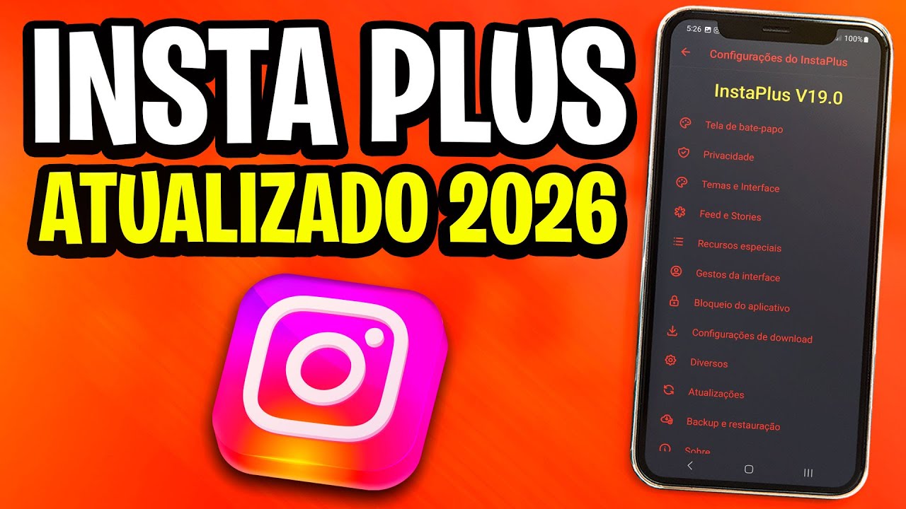 CHEGOU!🥳INSTA PLUS 2026 ATUALIZADO COM NOVAS FUNÇÕES (COMO BAIXAR E ...