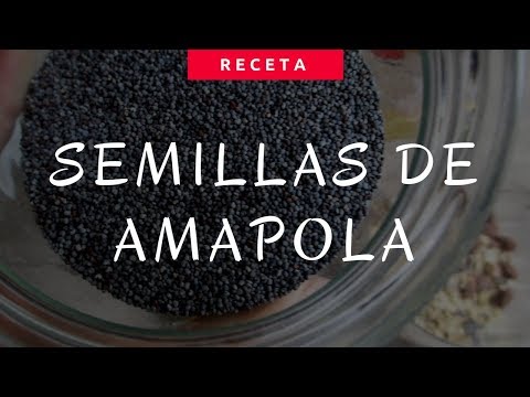 Video: Cómo Usar Semillas De Amapola En Productos Horneados