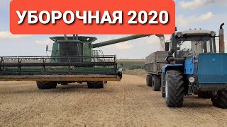 Уборочная 2020 начало.13.06.2020 .Жёсткая уборочная.