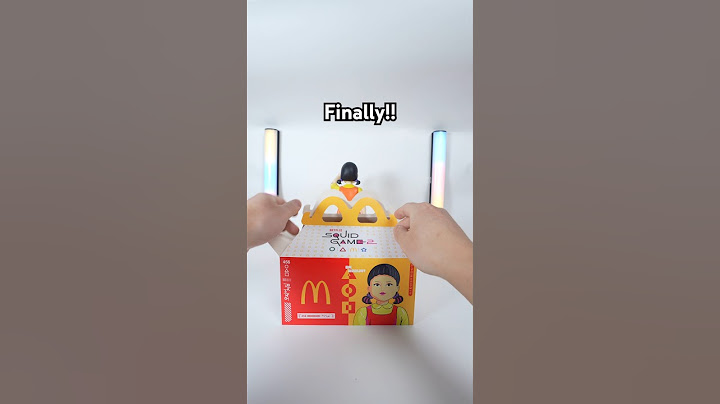McDonald's Squid Game 2 Happy Meal is Here!!