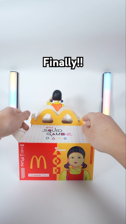 McDonald's Squid Game 2 Happy Meal is Here!! - YouTube