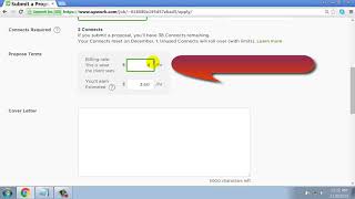 How to Submit a proposal in Upwork Data Entry Job