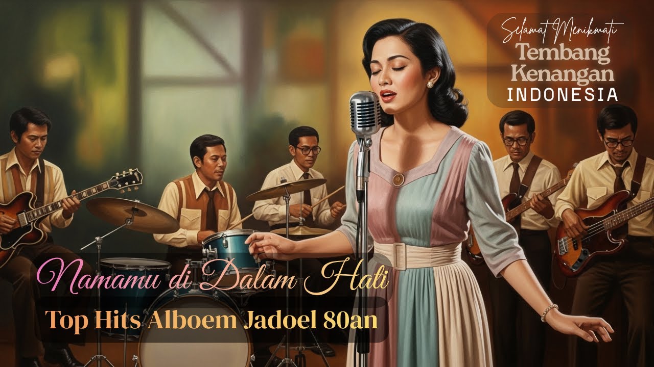 Tembang Kenangan Indonesia | Namamu di Dalam Hati | Top Hits Alboem Jadoel