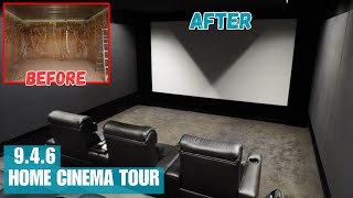 My 'End Game' 9.4.6 DIY HOME CINEMA Tour_Trinnov Altitude 16, KRIX Speakers, Anthem, Star Ceiling