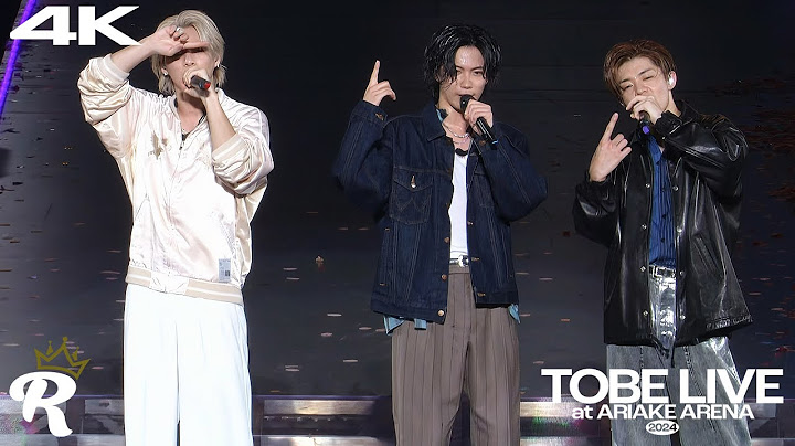 【Number_i | SQUARE_ONE ライブパフォーマンス | Tobe Live At Ariake Arena 2024 | REMASTERED 4K