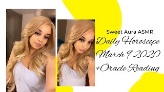 ASMR Daily Horoscope March 9 2020 + Oracle Reading screenshot 3